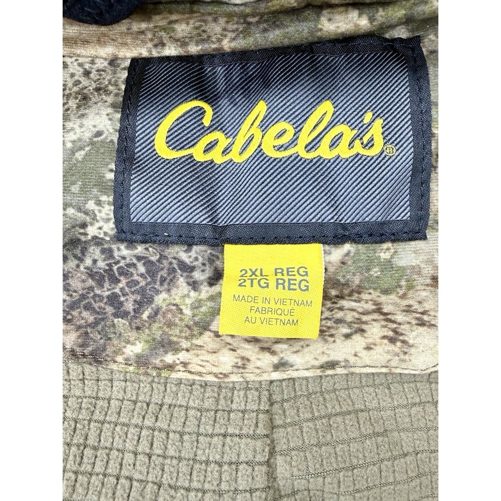 Cabelas MT050 Bibs Pants Mens 2XL Thinsulate Gore-Tex O2 Octane Camo Cold Gear‎ - Picture 3 of 16